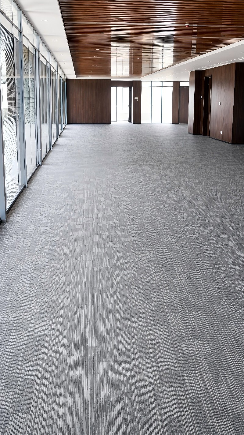 Singapore Grade-A Office Carpet Vinyl Tile Project