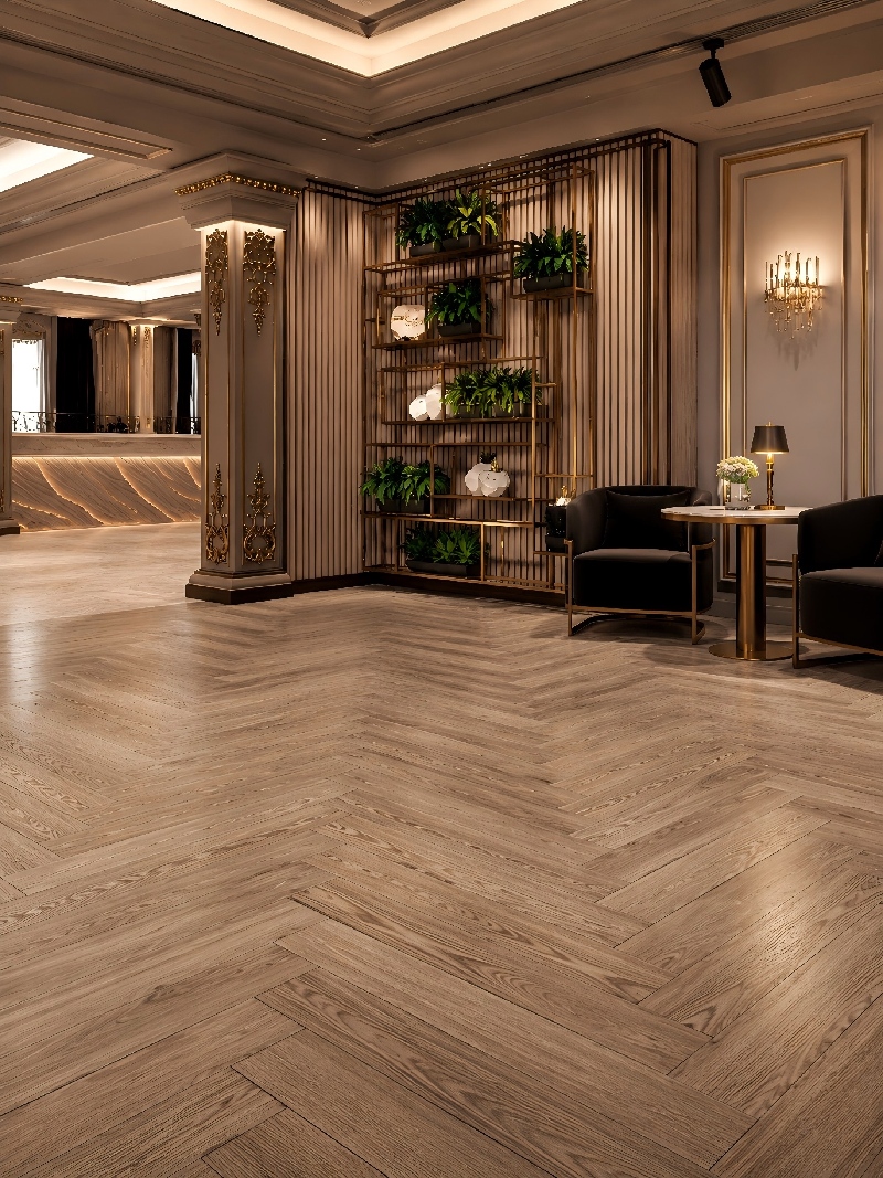 Luxury Hotel Interior Project in Uzbekistan | Premium Vinyl Flooring Solution