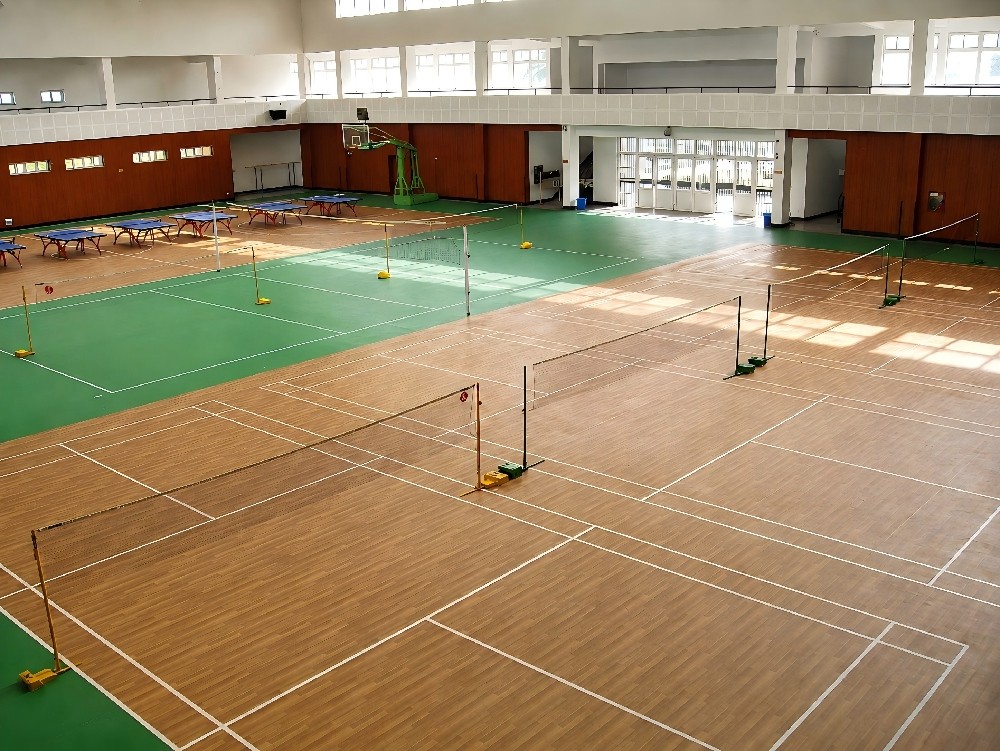 Malaysia Community Sports Hall - Premium Sports Vinyl Flooring Project