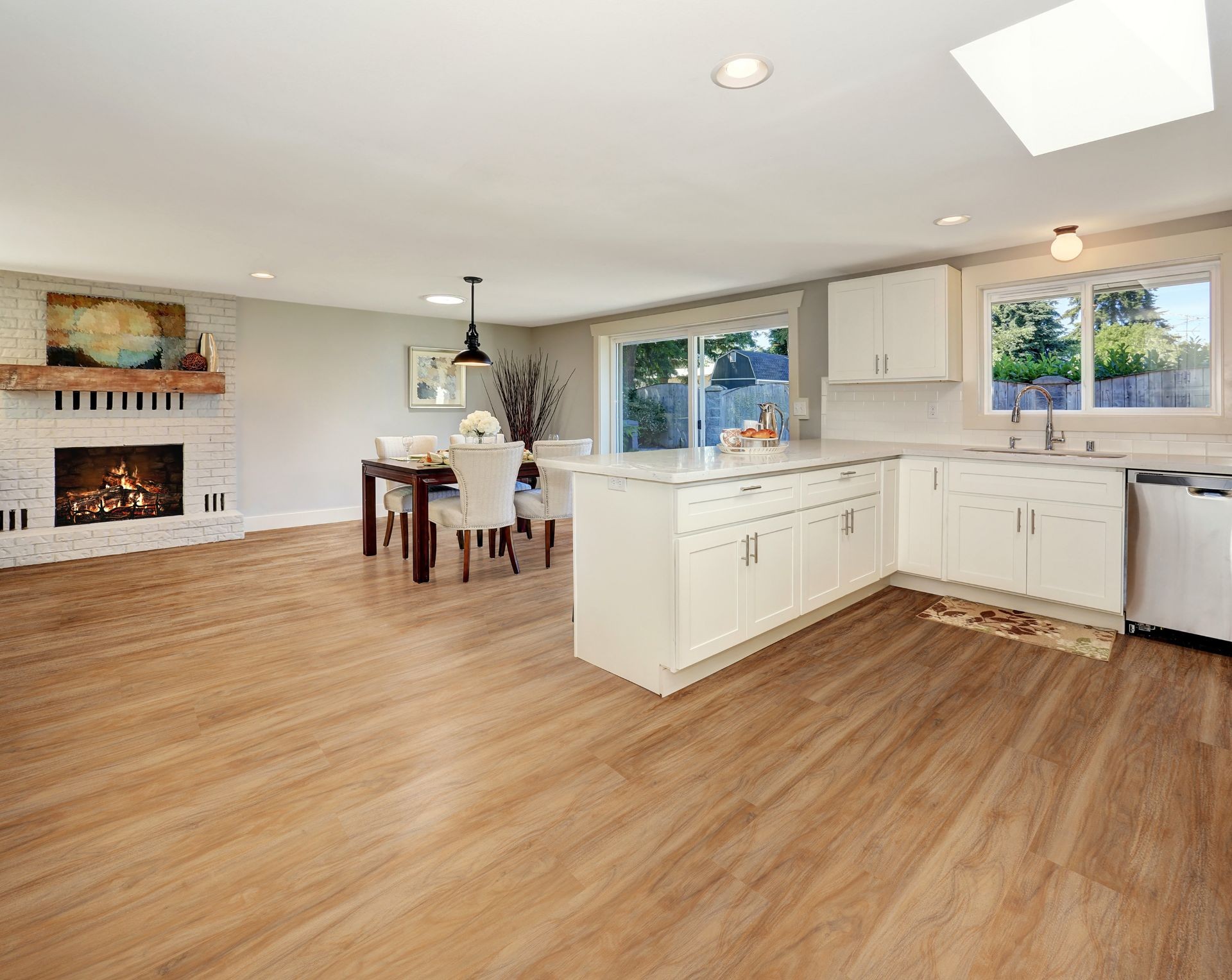 North American Apartment SPC Flooring Project 