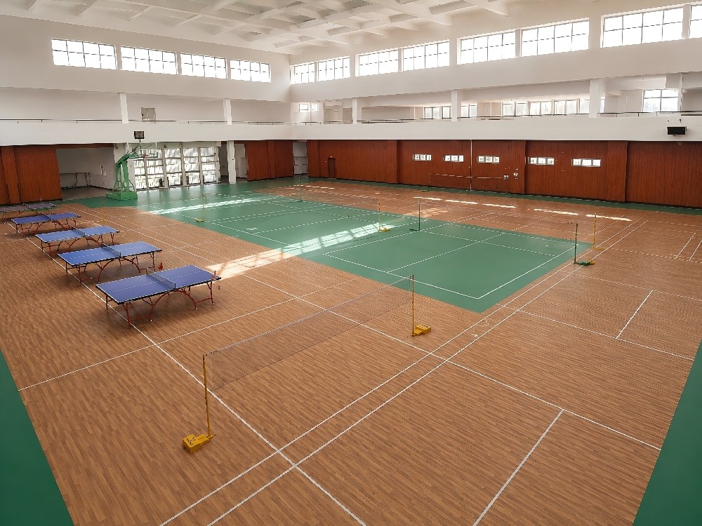 Malaysia Community Sports Hall - Premium Sports Vinyl Flooring Project