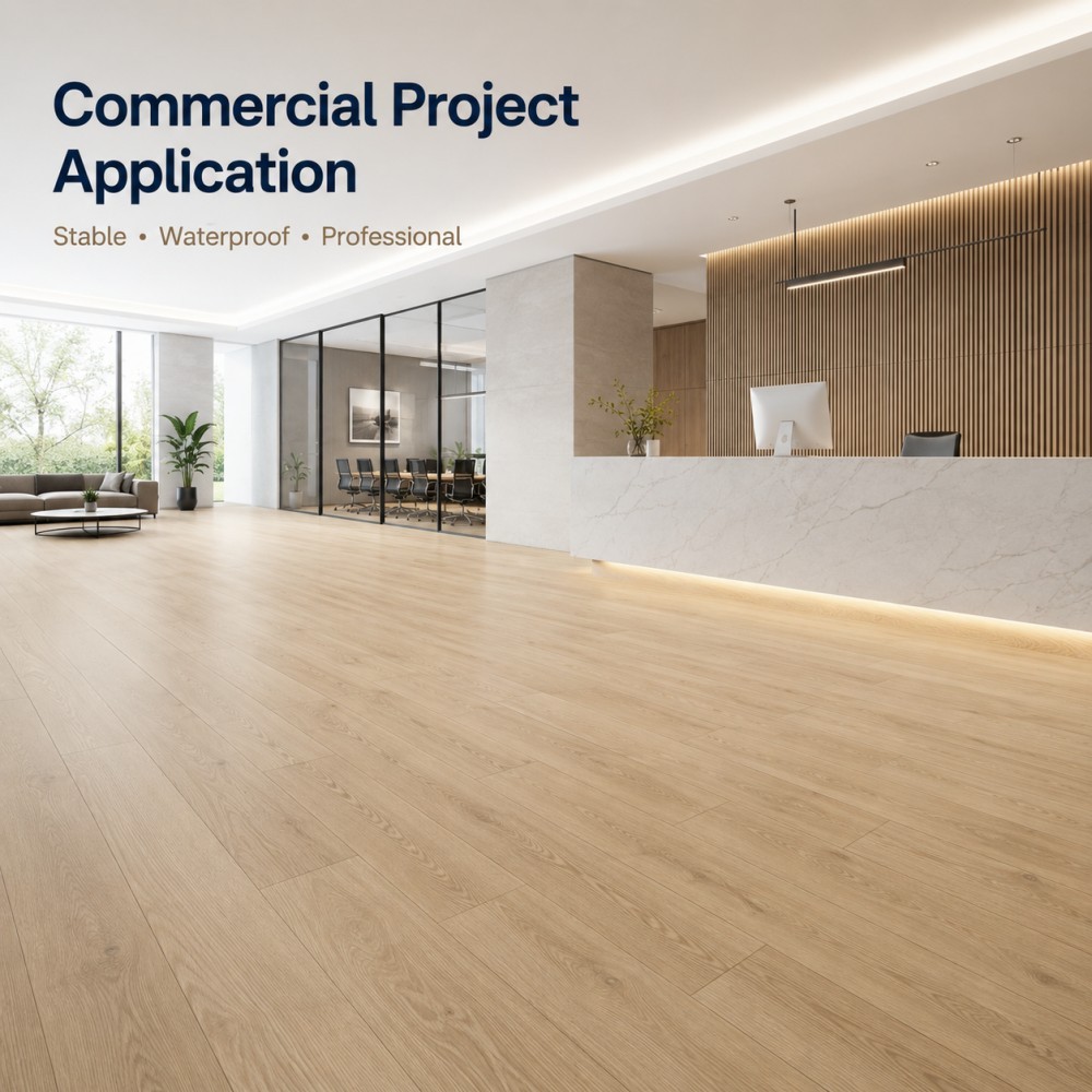 6mm/7mm Waterproof WPC Flooring with Uniclic System